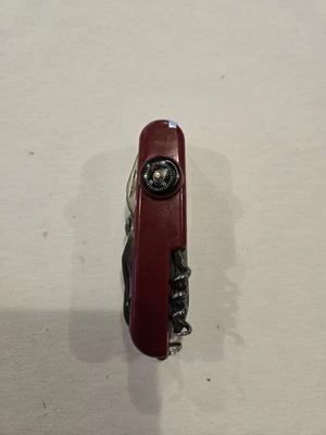 VINTAGE Swiss Army Style POCKET KNIFE WITH COMPASS - Image 1 of 4