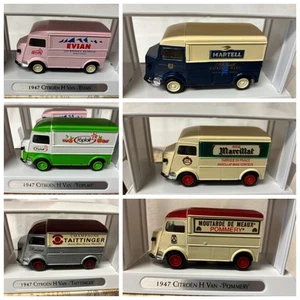 6 Vintage Matchbox Taste Of France Toy Delivery Vans Yesteryears MIB YTF 1-6 - Picture 1 of 18