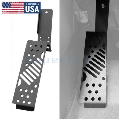 Left Side Dead Pedal Foot Rest Kick Panel For Jeep Wrangler 18-23 JL & Gladiator Foto 1 de 4
