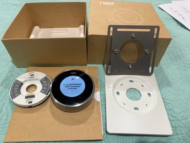 Nest T200577 Learning Thermostat 2nd Generation Smart Home - Image 1 of 1