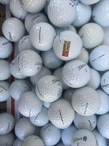 ⛳️ Titleist Pro V1 Mixed Years Used Golf Balls AAAA 50+FREE1 - Picture 1 of 2