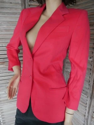 Loro Piana Italy Jacket Geny Pink Pure Virgin Wool IT 36 FR 36 Haute Couture! - Image 1 of 4