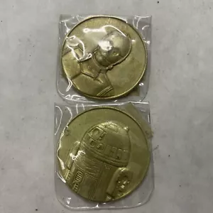 2005 California Lottery Promotion Star Wars 2" Scratcher Coins Set of 2 - Bild 1 von 6