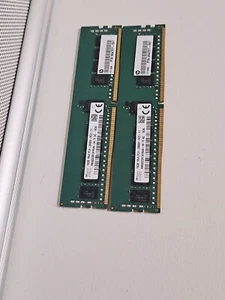 32GB SKhynix KOREA 2×16GB 1Rx4 PC4-2666V-RC2-11 HMA82GR7AFR4N-VK TF AC 1836 - Picture 1 of 5