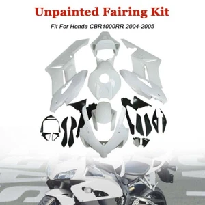 Bodywork Fairing Kit Unpainted Set Motorcycle Fit For Honda CBR1000RR 2004 - Picture 1 of 10