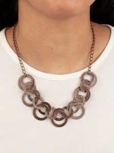 Collana Paparazzi - Tesoro Tease - Rame - Foto 1 di 7