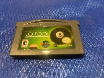Archer MacLean's 3D Pool (Nintendo Game Boy Advance, 2004) tested - Image 1 of 2
