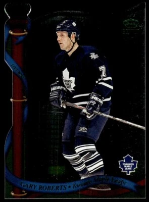 2001-02 Pacific Crown Royale Gary Roberts Toronto Maple Leafs #133 Die-Cut - Image 1 of 2