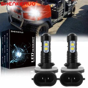 Bright LED Headlight Bulbs For Kubota RTV1140 RTV900 many models side by side - Picture 1 of 11