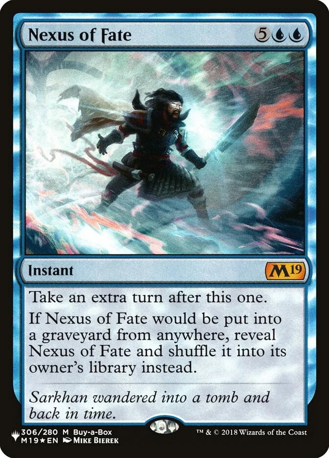 MTG Magic the Gathering Nexus of Fate (M19-306/2869) The List LP - Image 1 of 1