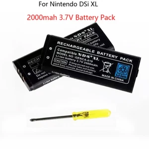 1PCS 2000mah 3.7V Rechargeable Replacement Battery Pack for Nintendo DSi XL - Picture 1 of 3