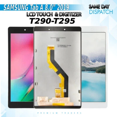 For Samsung Galaxy Tab A 8.0 2019 SM-T290 T295 LCD Screen Display Digitizer UK - Image 1 of 4