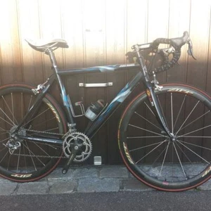Sigi Renz Rennrad Carbon RH 53 sloping Campagnolo Record Zipp wheelset race bike - Bild 1 von 10