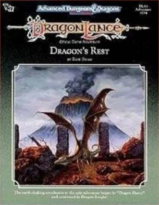 DLA3 Dragon's Rest Dragonlance Advanced Dungeons Dragons AD&D Weis 2. Auflage - Bild 1 von 1