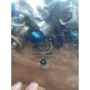 10PCS/BAG NEW FESTO LCK-1/4-PK-6 4472 L-type quick screw connector #TX - Picture 1 of 1