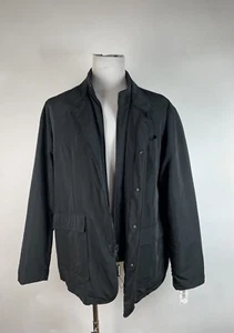 JM Haggar Outerwear 3-in-1 Water, Wind Resistant Black Jacket Men's XL - Picture 1 of 8