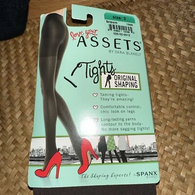 Spanx Love Your Assets 紧身衣 原装塑形棕色 尺寸 3,全新 — 第 1/4 张图片