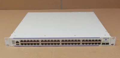Alcatel-Lucent OmniSwitch OS6450-P48 48x 1GbE PoE + 2x 10Gb SFP+ Ports 1U Switch - Image 1 of 4