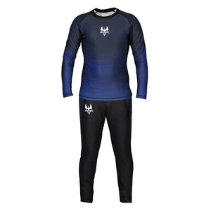 G4 Rash Guard with Trouser for MMA BJJ Base layer Jiu Jitsu Compression Leggings - Picture 1 of 6