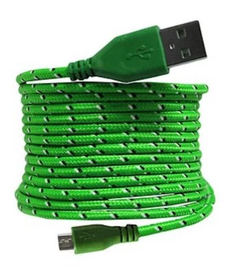 10FT 3M Braided Data Sync MICRO USB Charger Cable FOR Samsung Sony Nokia HTC LG - Image 1 of 4