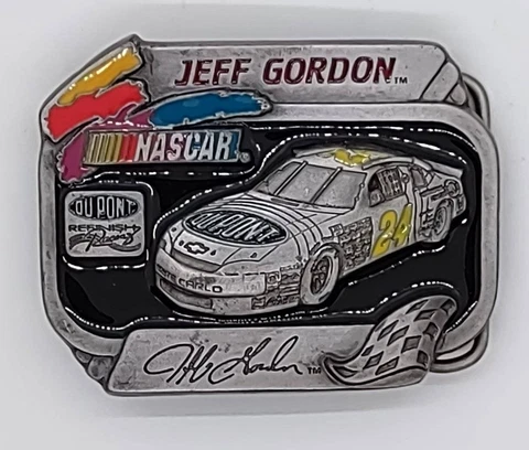 1995 Jeff Gordon NASCAR Belt Buckle Cover