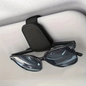 Clip Porta Lentes Para Visera Para auto Sunglasses Card Holder Magnetic Clip 1pc - Foto 1 di 10
