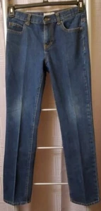 GIRLS/YOUTH/KIDS Old Navy Jeans Size 14 Regular Skinny Dark Blue Denim Slim Leg - Picture 1 of 4