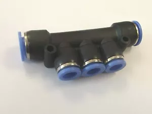 Push in Reducing Manifolds, Metric Push Fit Manifolds for Air & Water, - Picture 1 of 7
