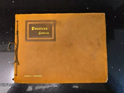 1903 Illustrated Souvenir Book Pasadena Hotels Rose Parade & Fine Homes 1st Ed - Image 1 of 4