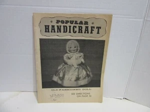 Old Fashioned Dress 11.5" Teen & 18"-20" Bride Dolls KNIT or CROCHET Pattern - Picture 1 of 1