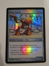 Brass Squire FOIL ** Magic The Gathering MTG Card Mirrodin Besieged