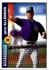 1996 Charleston Riverdogs Team Issue #9601 Gary Allenson Culver City California 