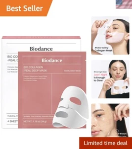 Bio-Collagen Real Deep Mask, Hydrating Overnight Hydrogel Mask, Pore Minimizi... - Picture 1 of 12