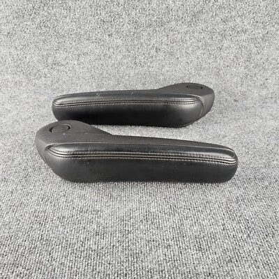 2008-2020 Dodge Grand Caravan Town & Country Armrest Passenger Black Leather - Image 1 of 4