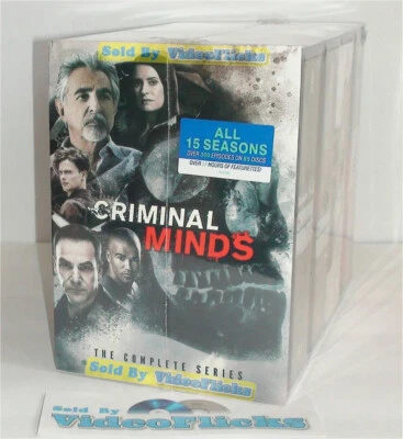 Criminal Minds The Complete Series Seasons 1-15 DVD 85-Disc Box Set New Sealed - Image 1 of 2