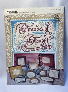 Threads of Thought Leisure Arts Cross Stitch Pattern 908 Sayings - Picture 1 of 6