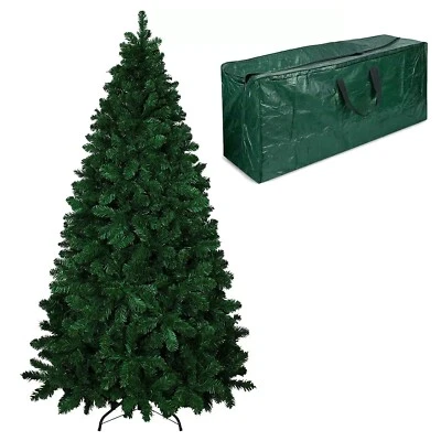 Albero di Natale super folto realistico con sacca 150 180 210 240 270 300 cm - Immagine 1 di 4