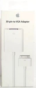 Apple - Dock Connector-to-VGA Adapter for Apple iPad - White MC552ZM/A GENUINE - Picture 1 of 5