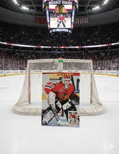 Beckett Hockey Magazine 07/1991 Numero #9 Ed Belfour (HOF2011) Chicago Blackhawks - Foto 1 di 10