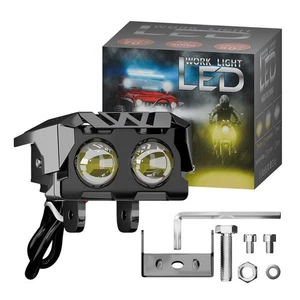 12V-85V Owl LED Headlight Spotlight For DC12-85V Motorcycles/Cars/ATV/SUV/Truck - Picture 1 of 17