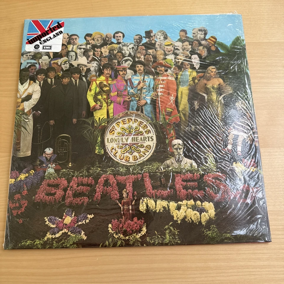 SEALED Beatles Sgt Peppers Vinyl PCS 7027 Parlophone UK  1970s Press 🇬🇧 Hype - Image 1 of 4
