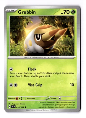 Grubbin 018/162 SV05: Temporal Forces Regular - Image 1 of 3