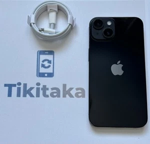 Apple iPhone 14 128GB - Black -91% 🔋 - Fair Condition- Unlocked - Photo 1 sur 12