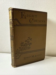 EIGHT COUSINS - Louisa M. Alcott - 1911 - illustrated children - Antique Book - Picture 1 of 13