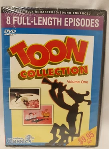 Cartoon Classics Toon Collection Volume 1 DVD 8 Full Length Episodes  NEW SEALED - Bild 1 von 2