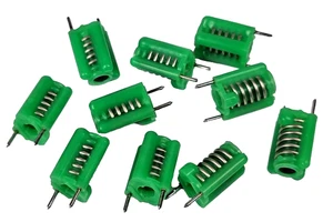 10 x Vintage Toko S18 Green Coil Inductor RF Choke Ferrite Core  Radio Part 6.5 - Picture 1 of 6