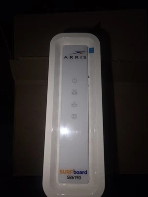ARRIS Surfboard SB6190-RB DOCSIS 3.0 Cable Modem, White (Renewed) - Image 1 of 4