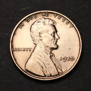 1930-P Lincoln Wheat Cent * sehr schön + Details * schreckrot - Bild 1 von 2