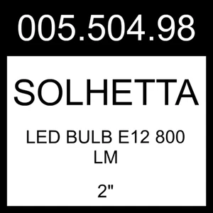 IKEA SOLHETTA LED Bulb E12 800 Lm Dimmable/globe Opal 2 Pack 2" 005.504.98 - Picture 1 of 1