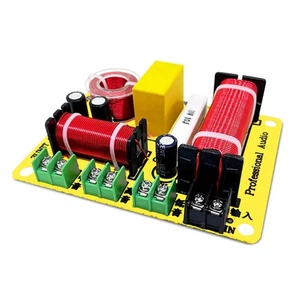 Divisore di frequenza 3 vie Treble+Midrange+ HiFi Crossov divisore di frequenza audio He8569 - Foto 1 di 8